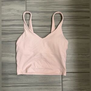 Lululemon pink align tank top